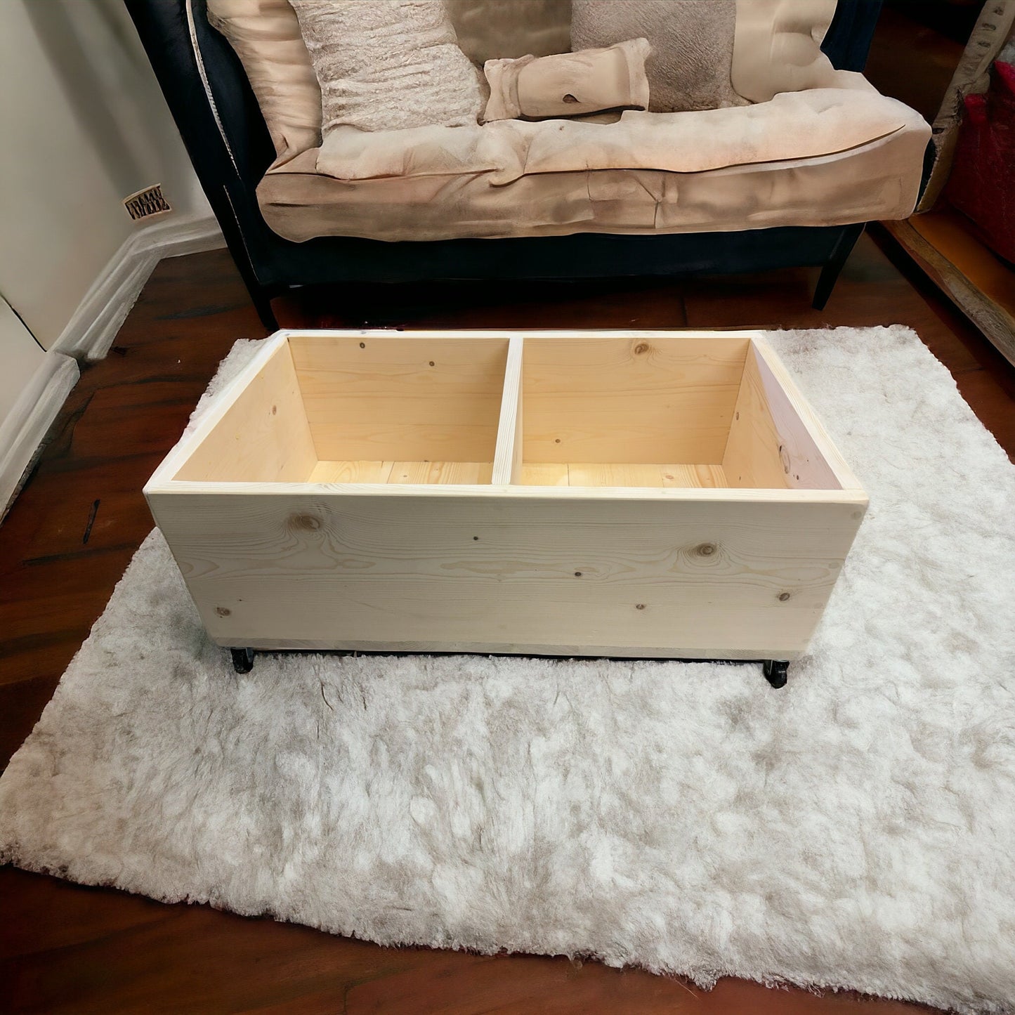 Under bed / under sofa storage solution