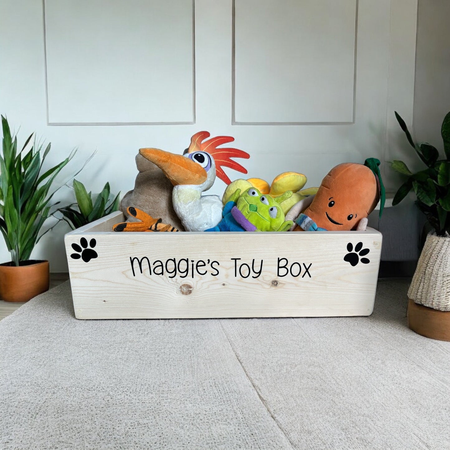 Dog Toy Box / Dog Toy Crate / Dog storage Box