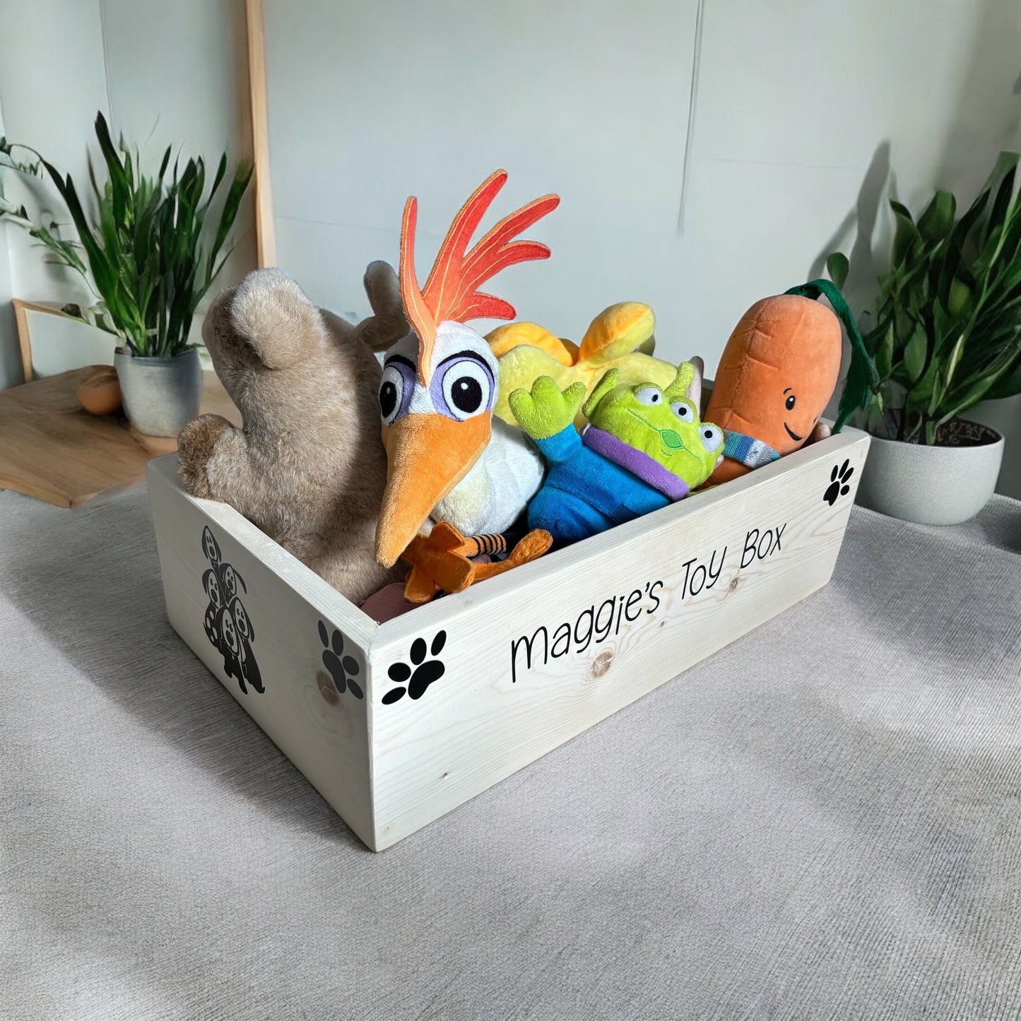Dog Toy Box / Dog Toy Crate / Dog storage Box