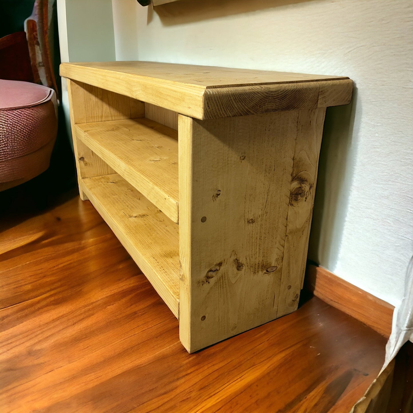 Rustic Bench / Shoe storage / Hall bench